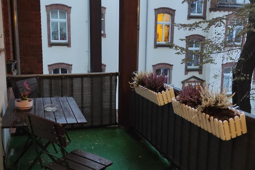 Ferienwohnung Cottbuser City Exteriör bild